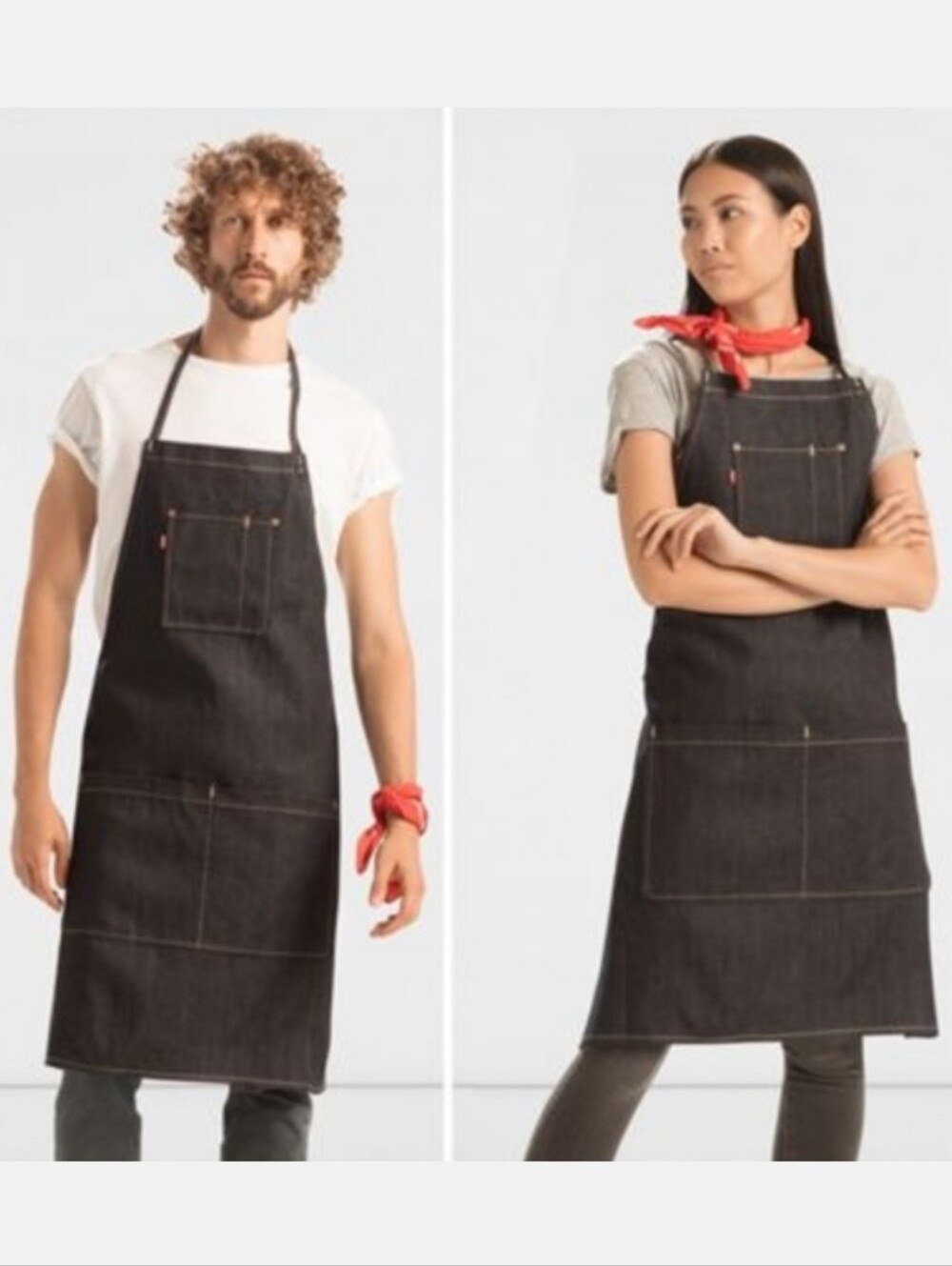 Levi's Rigid Denim Apron Dark Blue Unisex